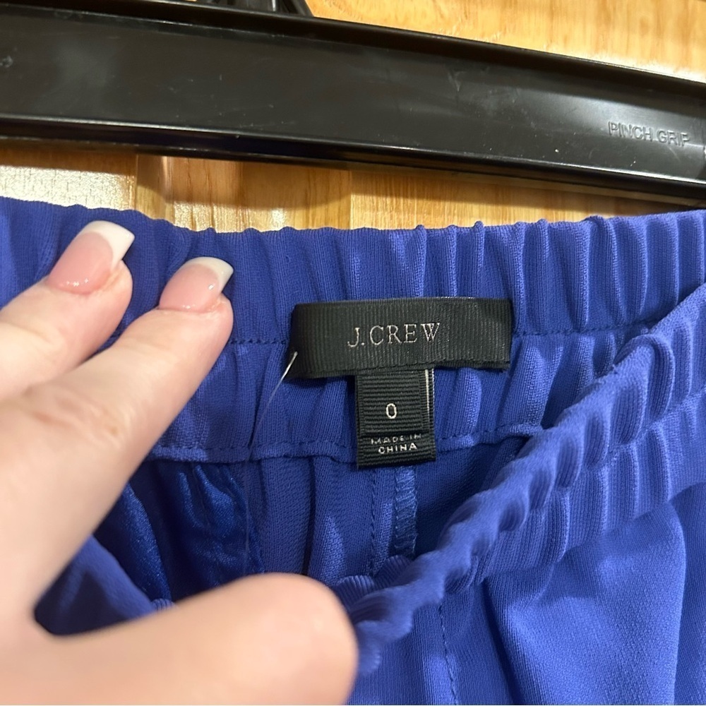 J.Crew Royal Blue Joggers Size 0 - Picture 6 of 7